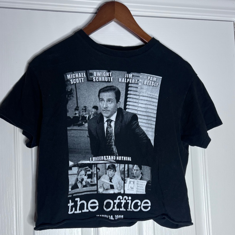 ‘The Office' cropped T-Shirt - Women’s Med